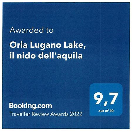 Oria Lugano Lake, Il Nido Dell'Aquila Dış mekan fotoğraf