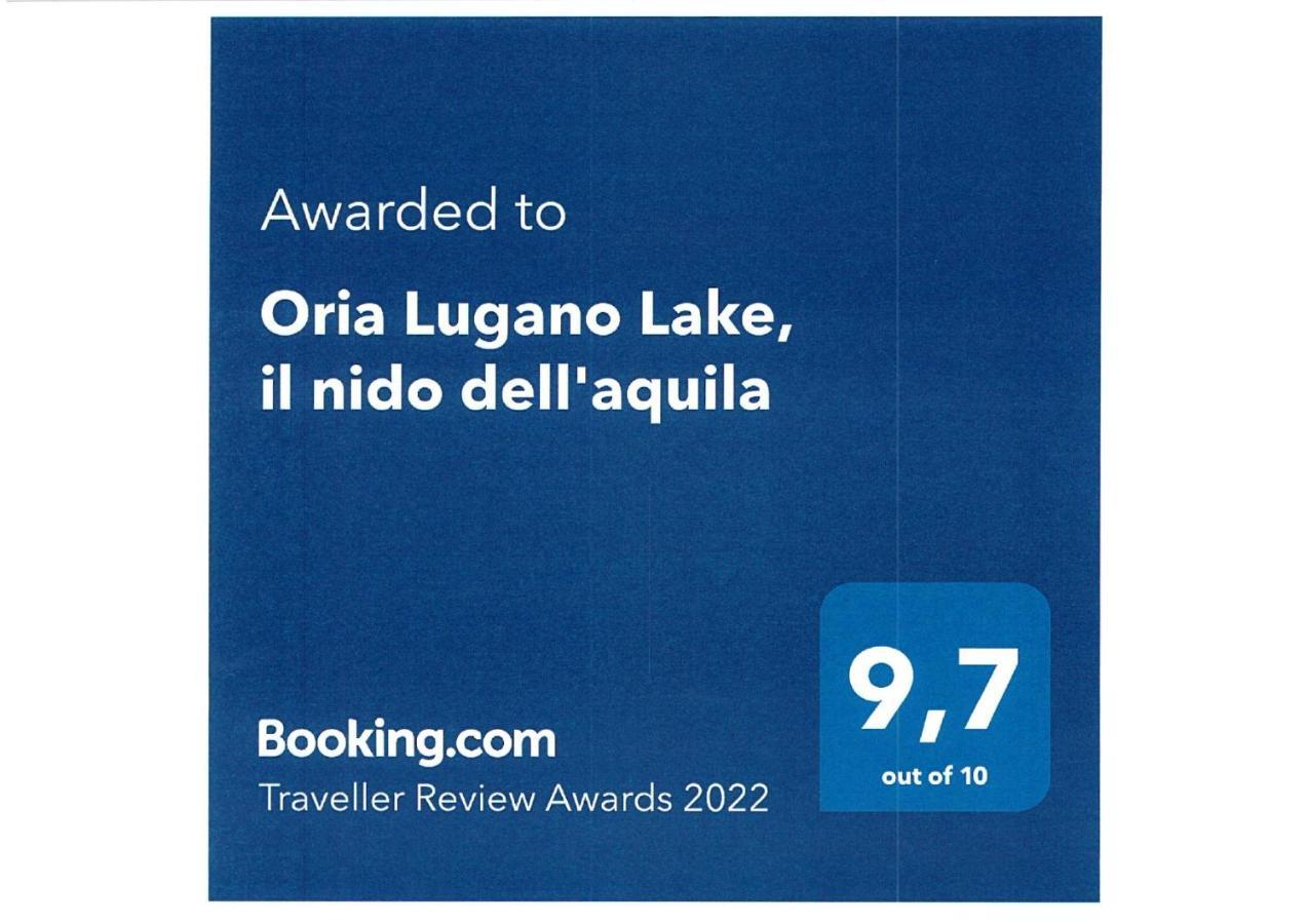 Oria Lugano Lake, Il Nido Dell'Aquila Dış mekan fotoğraf